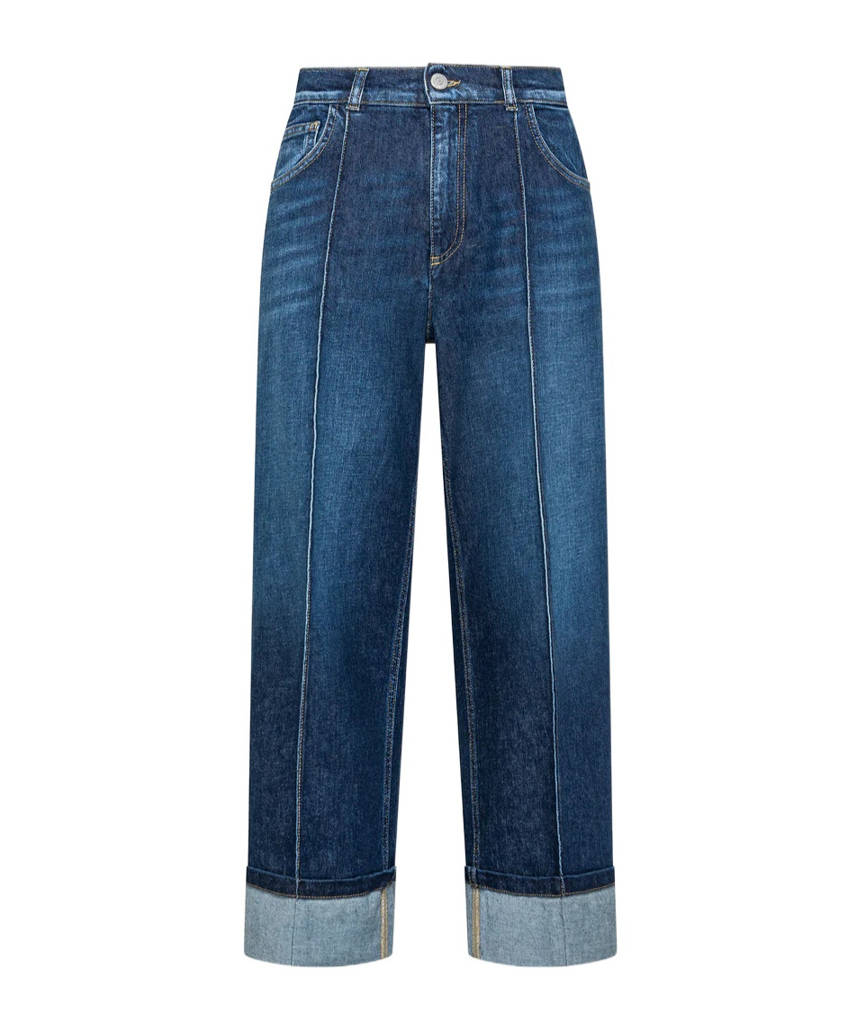 Seventy Trousers Denim In Blue