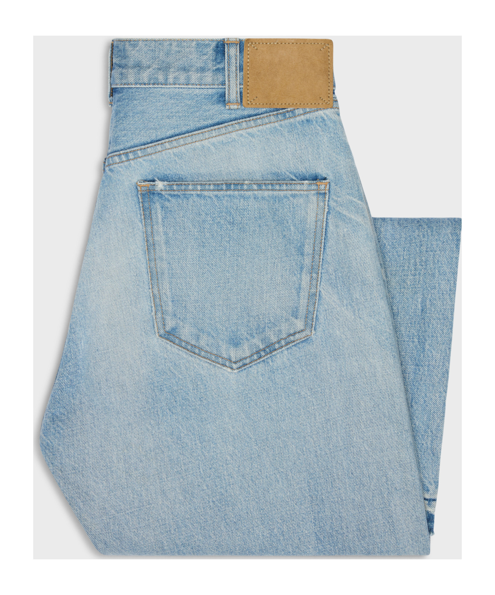 Celine Belt-loop Jeans In Blue