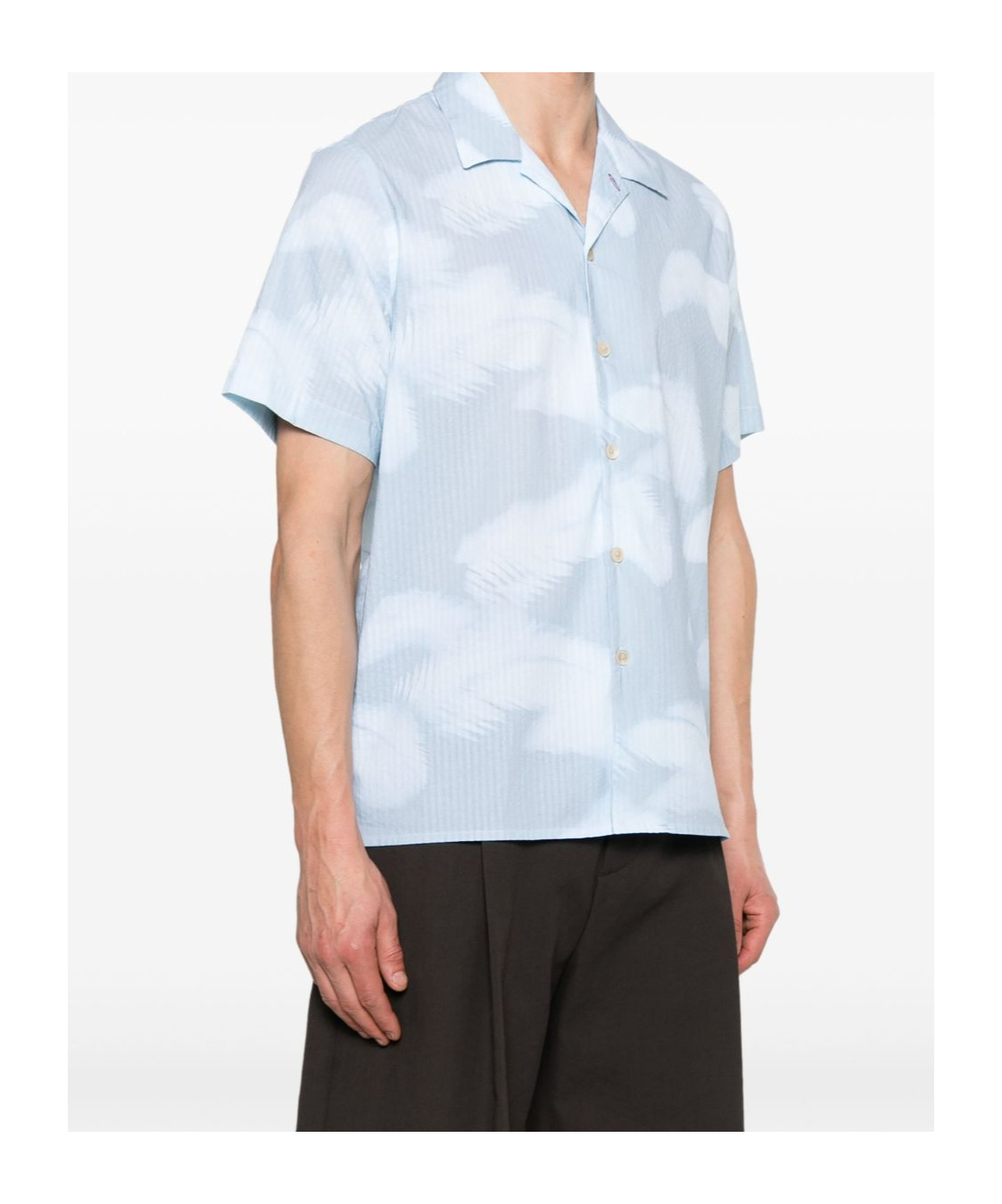PAUL SMITH ABSTRACT-PRINT SHIRT