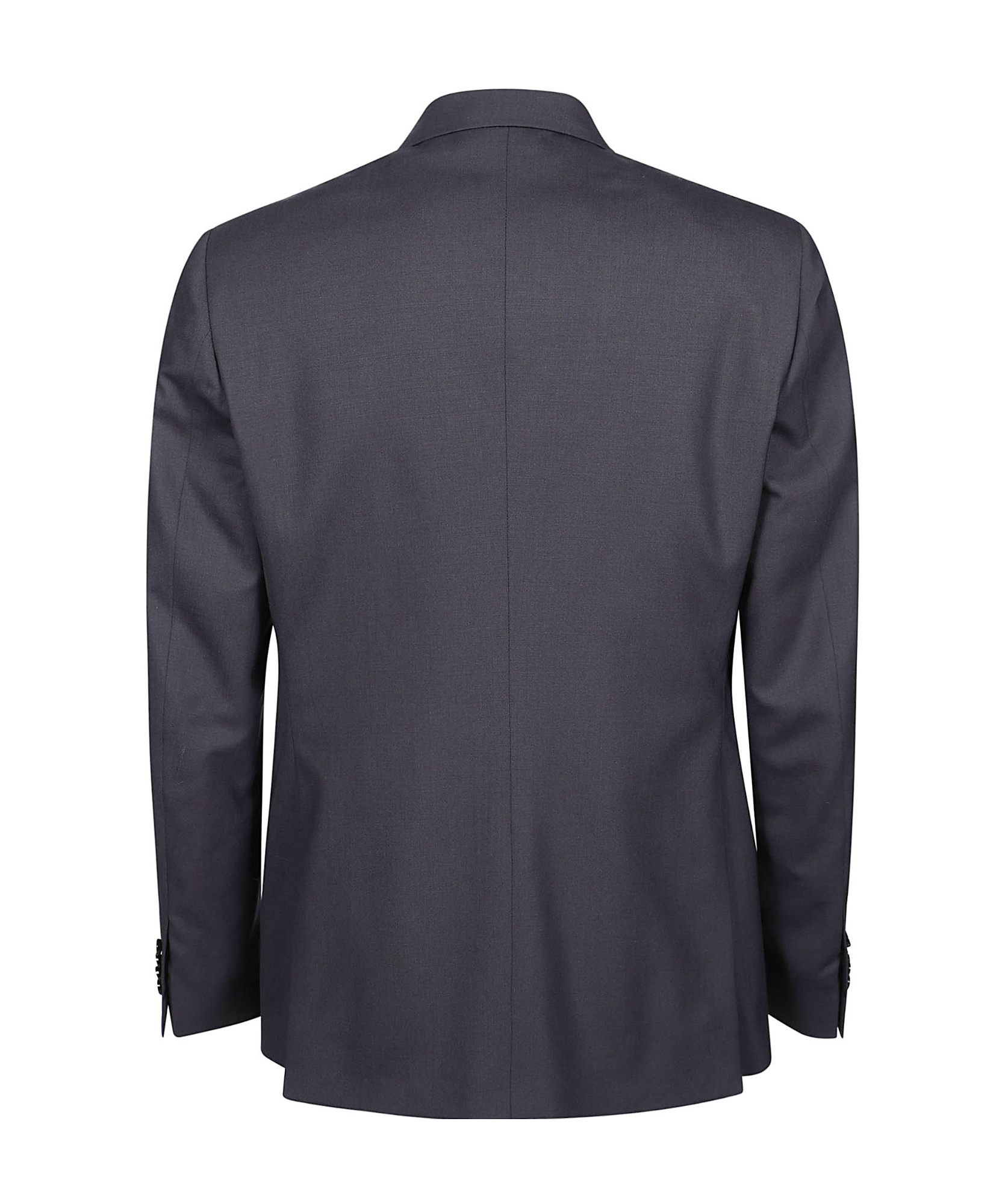 Lardini Lapel Suit In Black