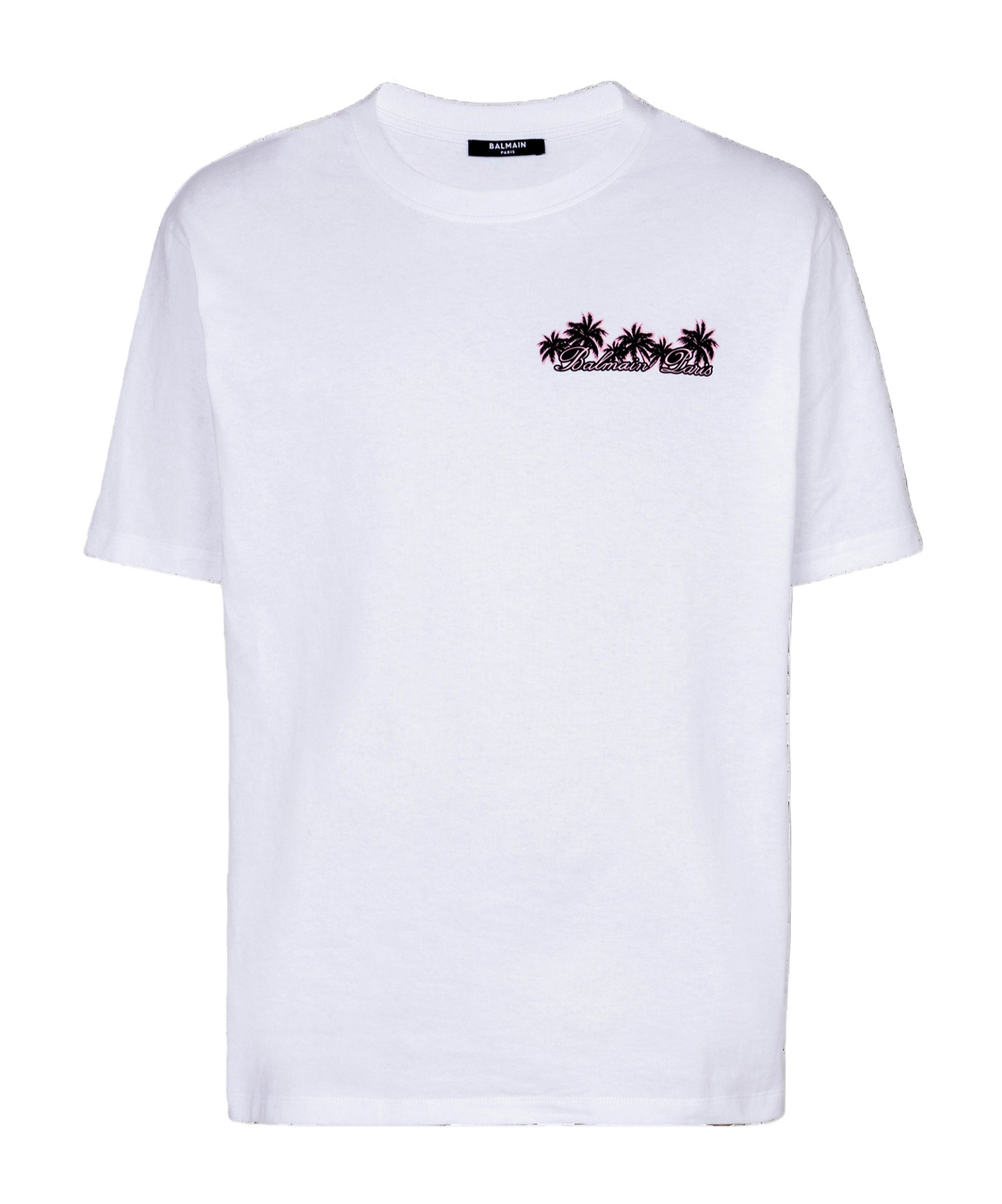 Balmain Club T-shirt In White