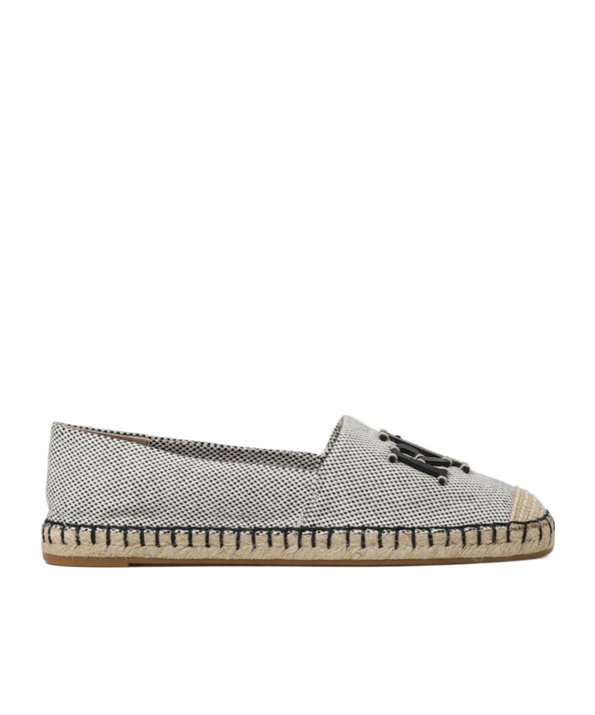 Polo Ralph Lauren Cameryn Iii Canvas Espadrilles In Gray