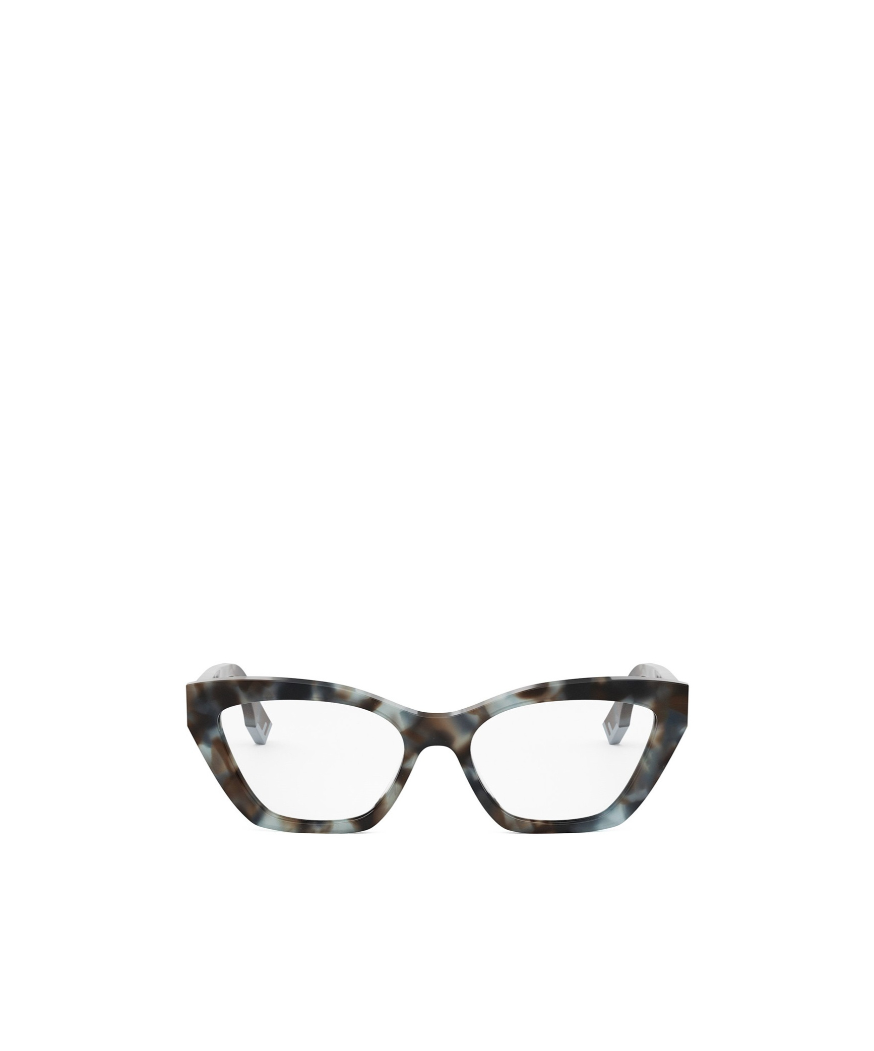 Fendi Eyewear Cat-eye Frame Glasses In White