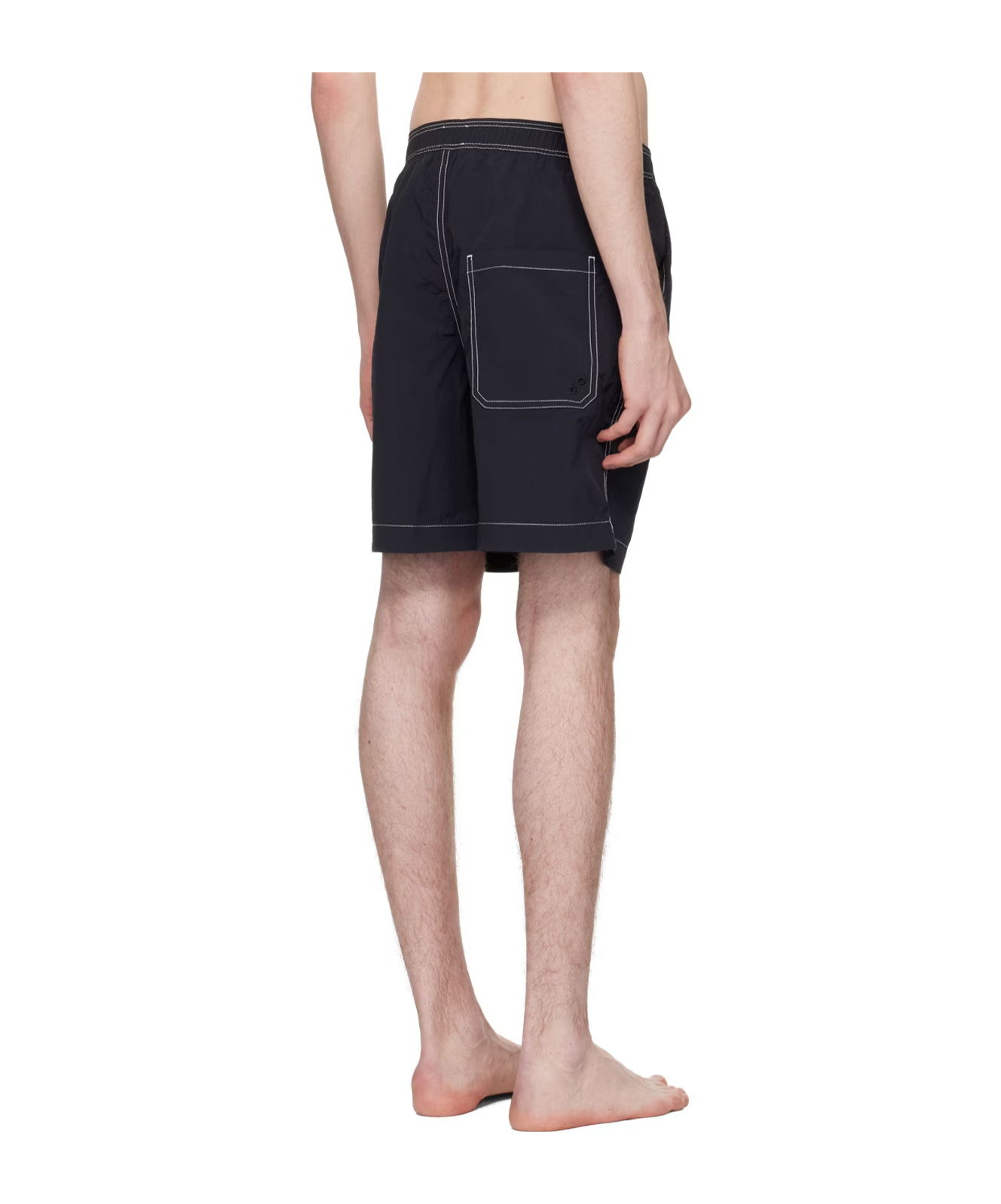 Isabel Marant Hydra Swimming Trunks In Black