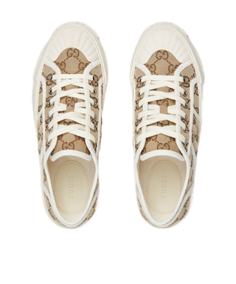 Gucci Chunky Gg Canvas Sneaker In Neutral
