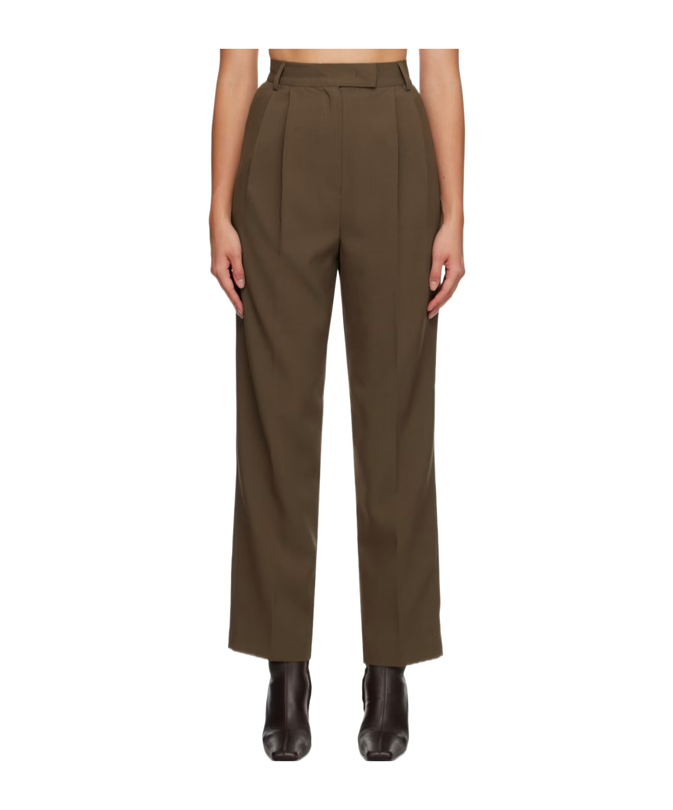 The Frankie Shop Bea Wide-leg Tailored Trousers