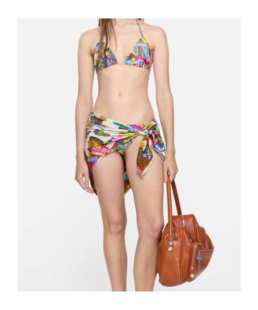 Acne Studios Two-piece Swimsuit In Multi