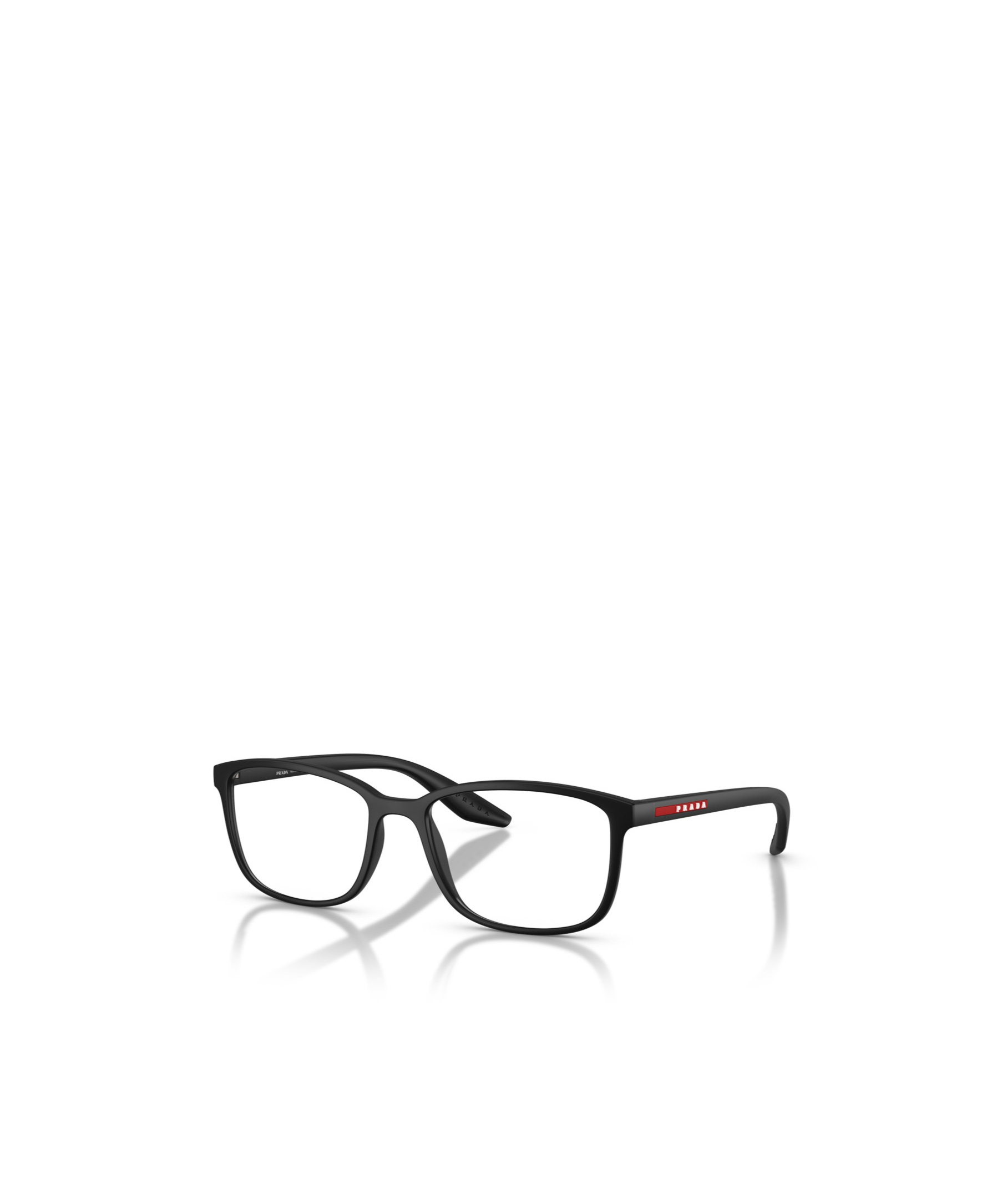 Prada Full Frame Plain Mirror In Black
