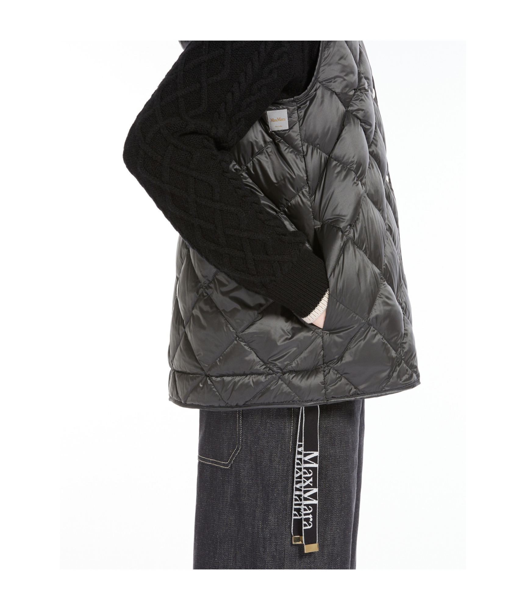 MAX MARA QUILTED DOWN VEST