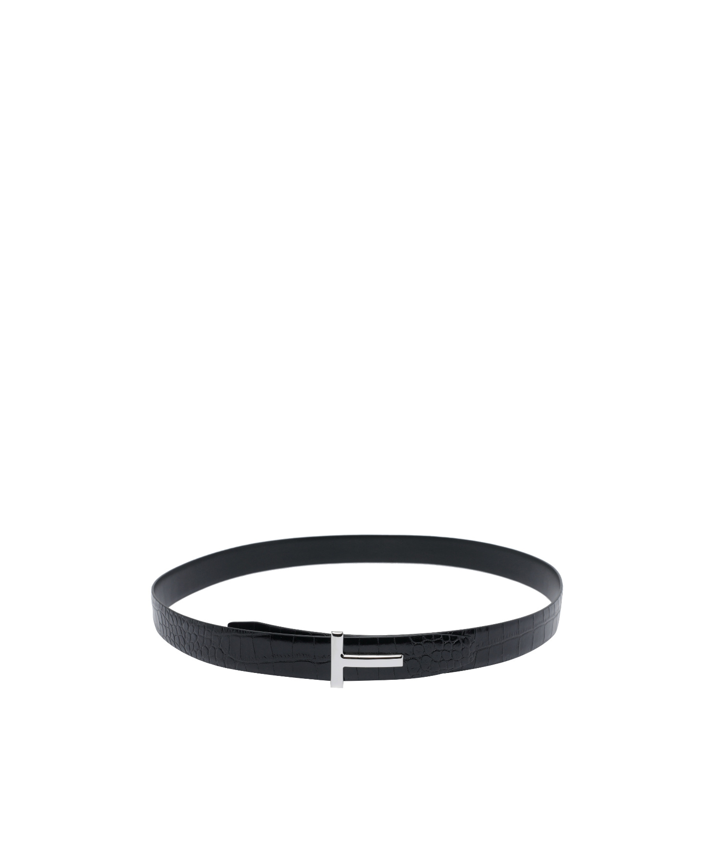Tom Ford Double-sided Belt In Black