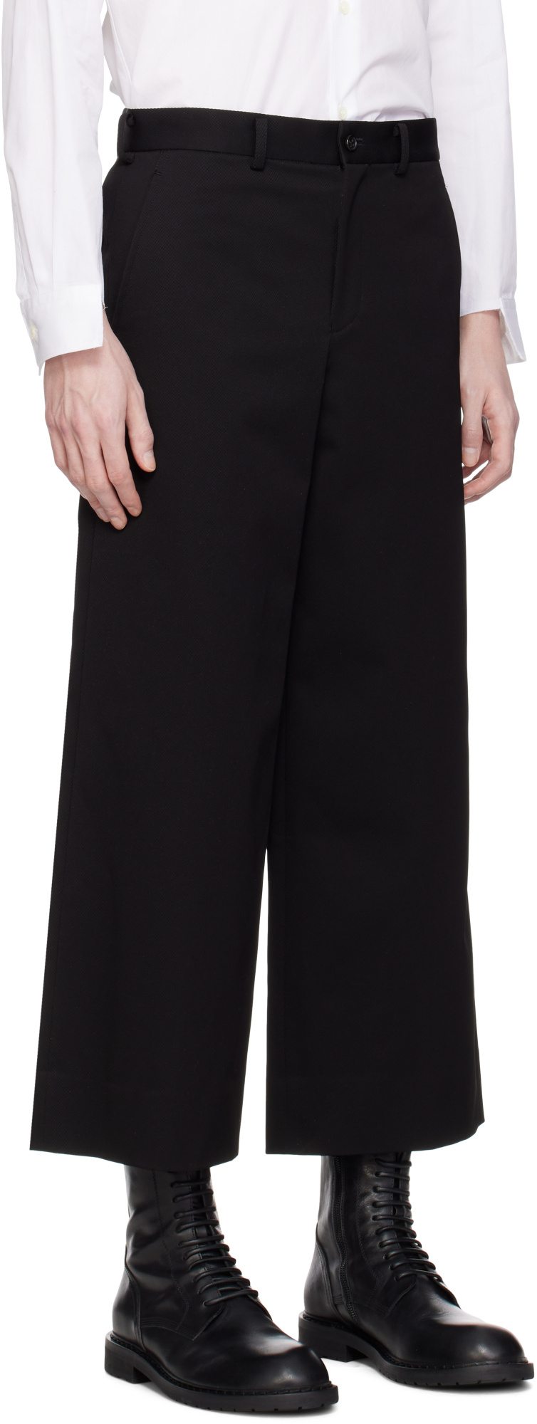 Comme Des Garçons Gabardine Trousers