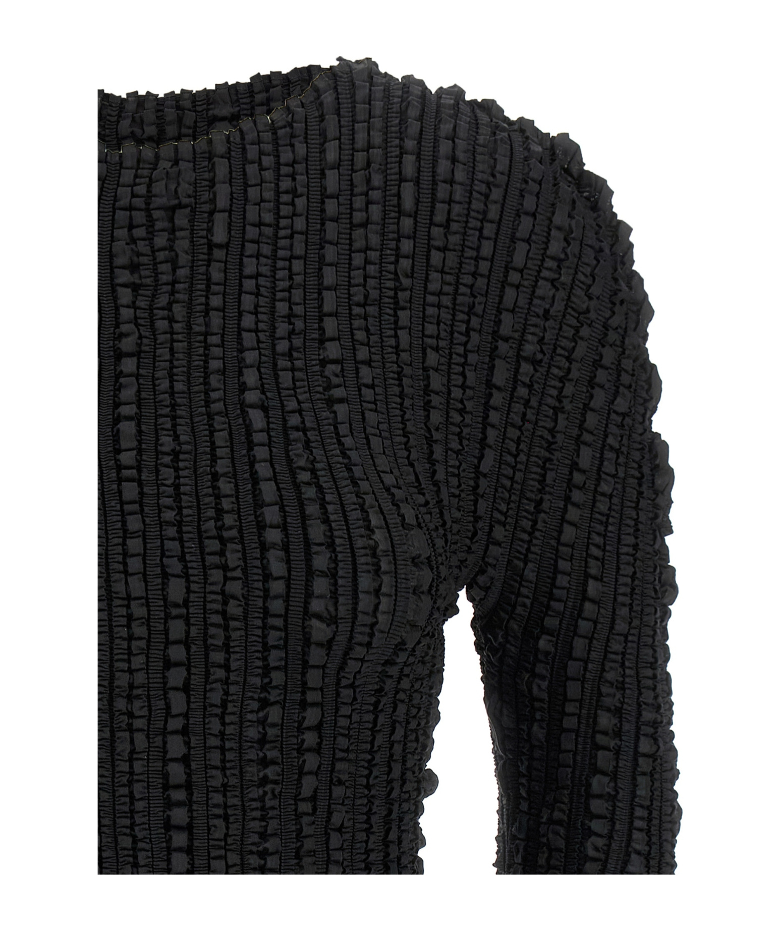 Issey Miyake Jellyfish Pleats Sweaters And Cardigans Black