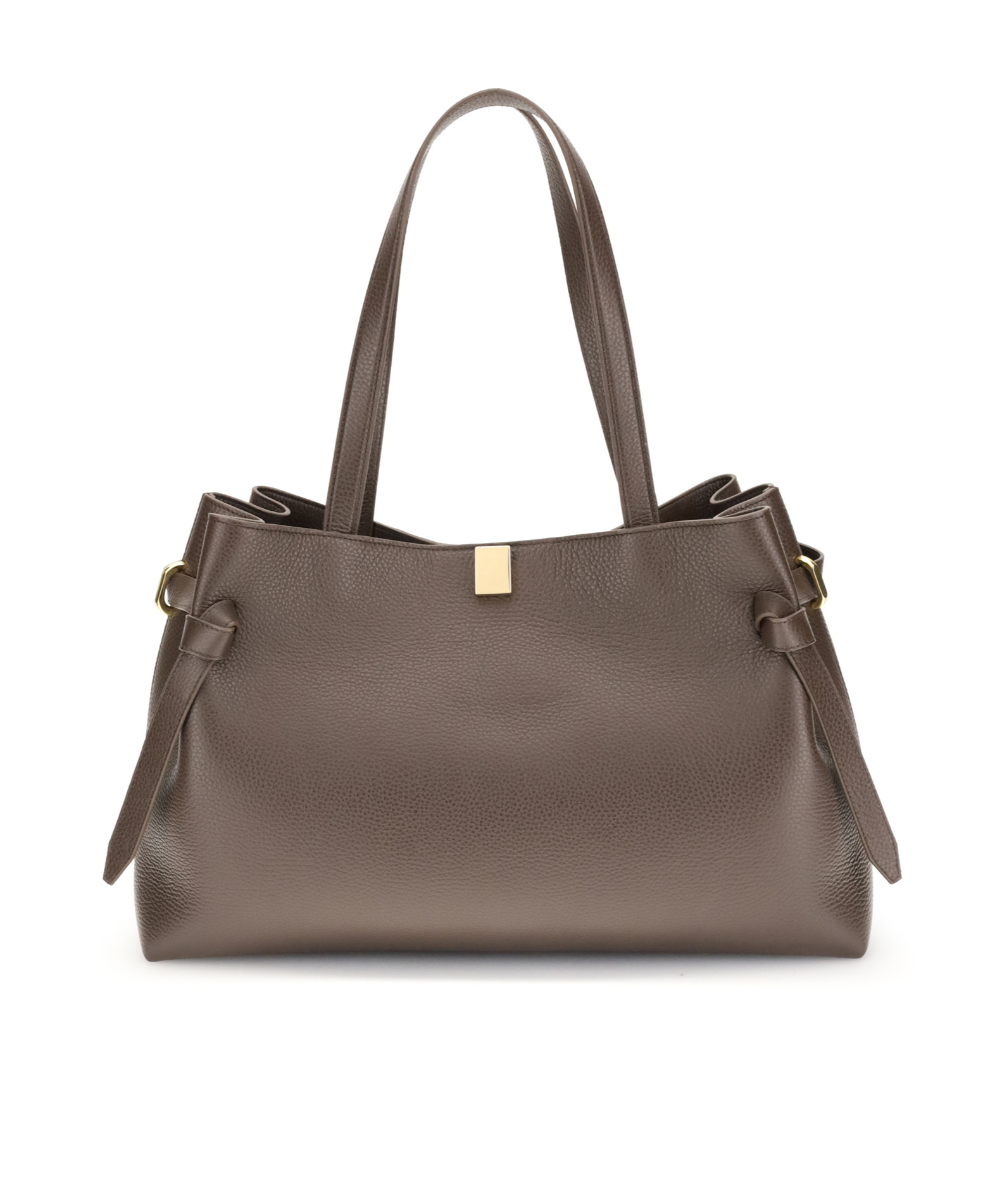 Yuzefi Large Shoulder Bag In Brown