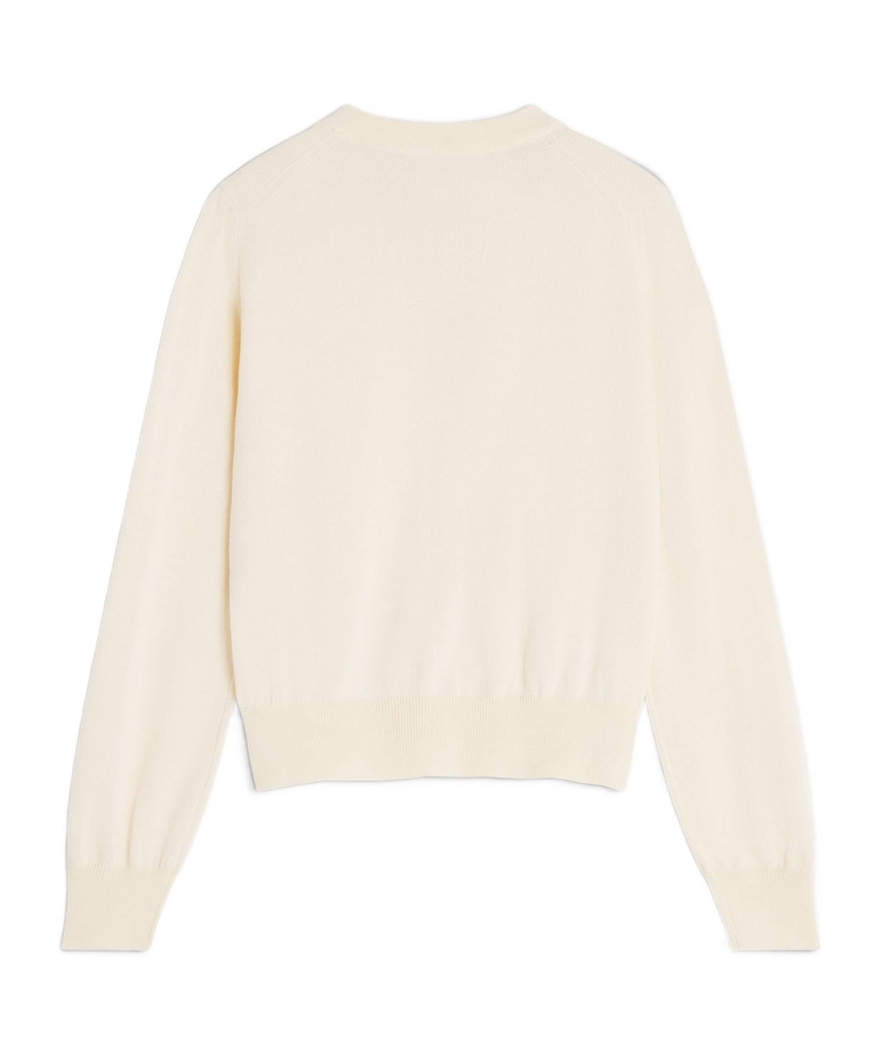 Maison Kitsuné Profile Fox-embroidered Button Cardigan In Neutral