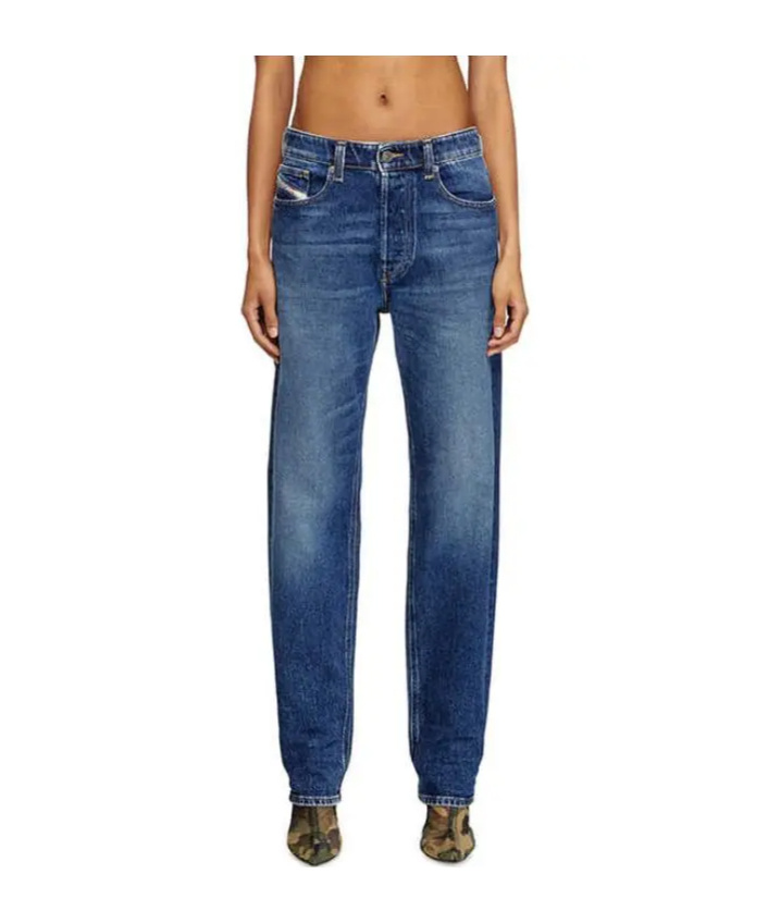 Diesel 1989 D-mine 09i28 Straight-leg Jeans In Blue