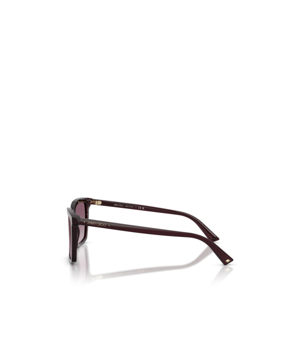 Jimmy Choo Geometric Frame Sunglasses In Multi