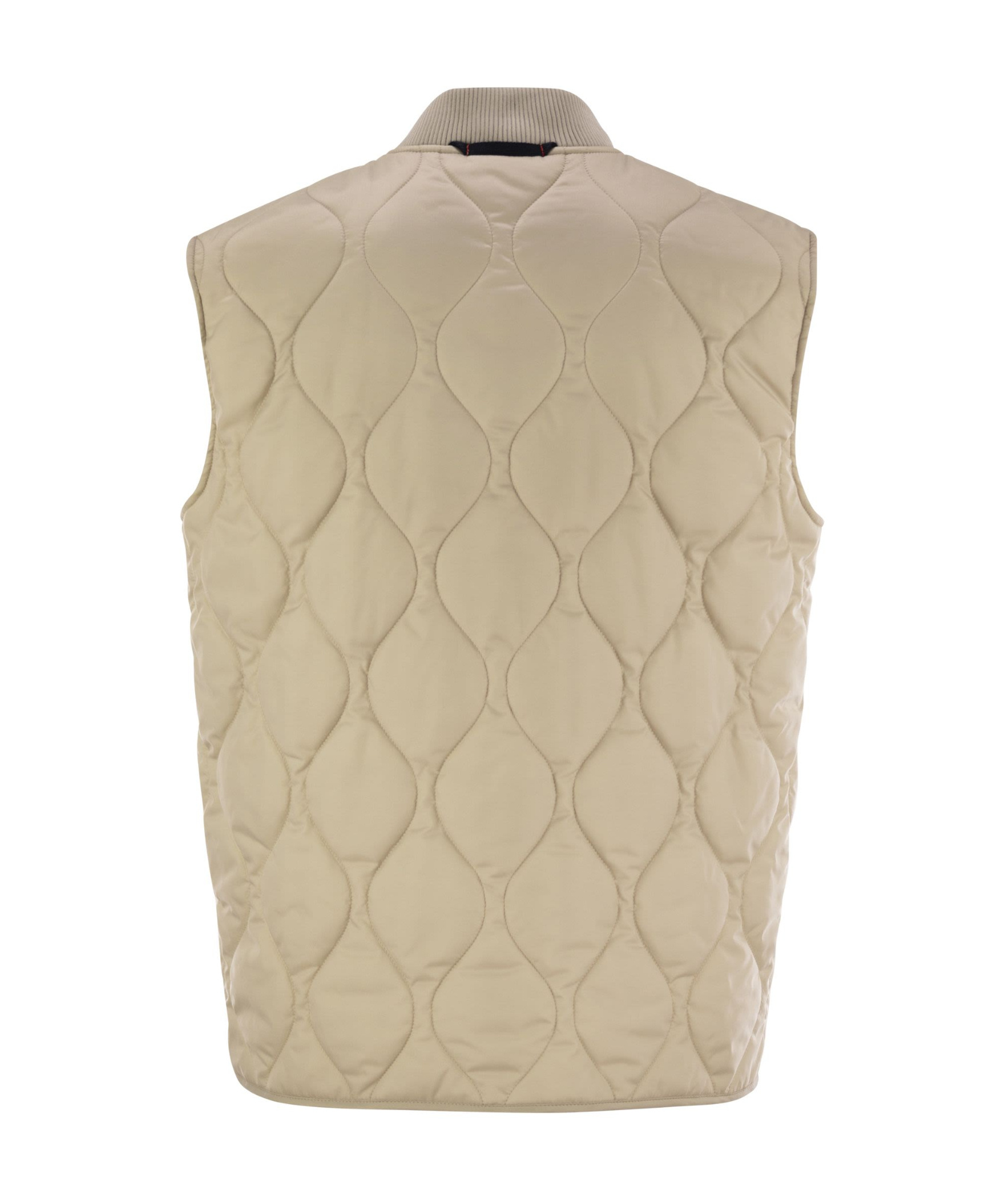 Fay Quilted Vest - Archive In Nude