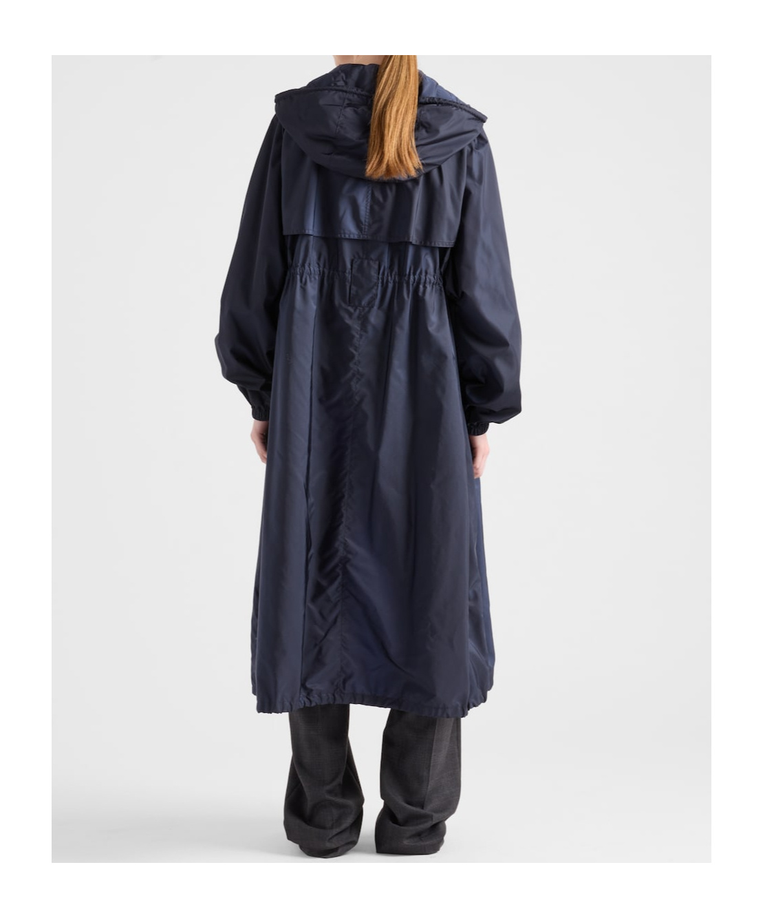 Prada Long-sleeved Jacket In Black