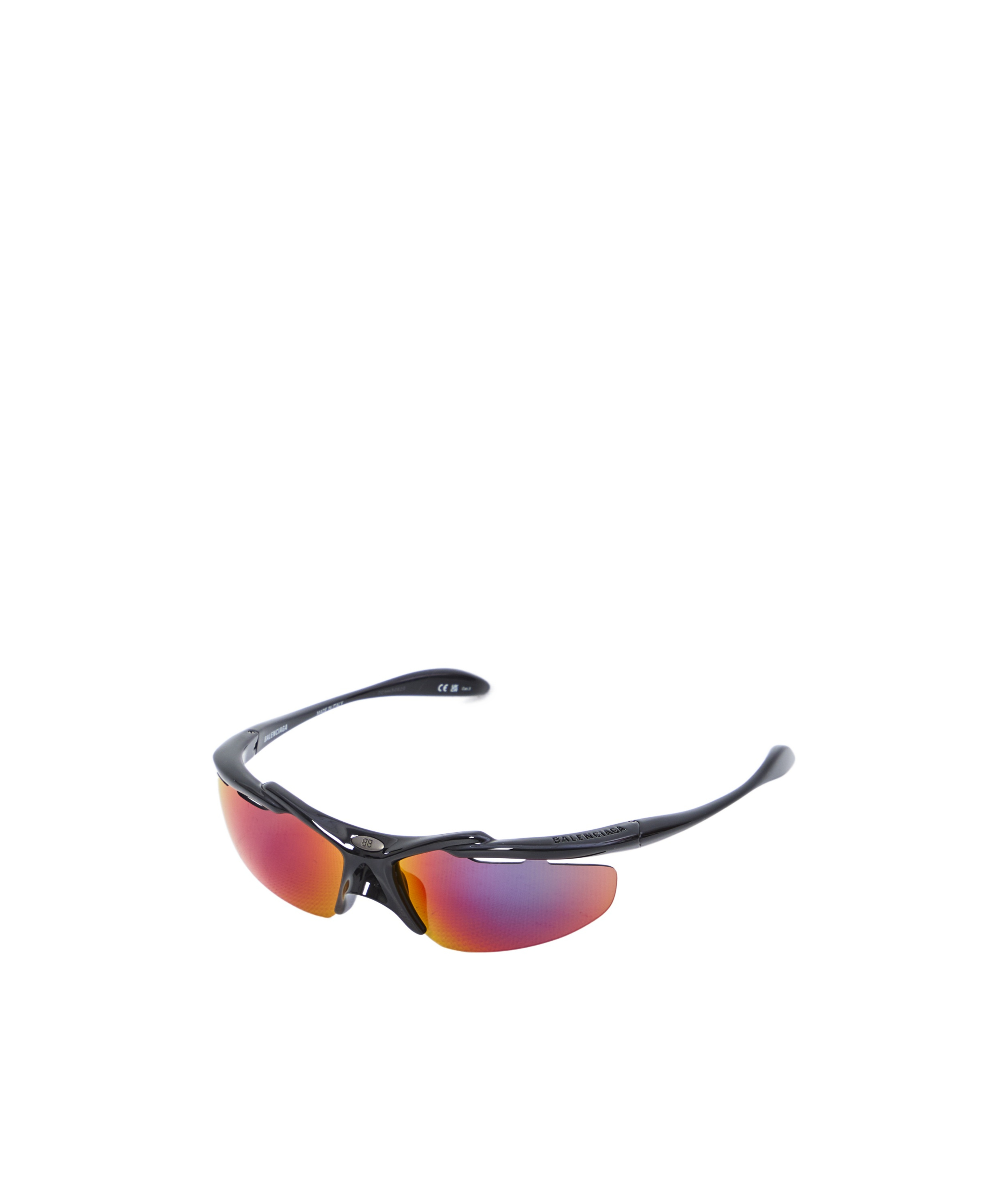 Balenciaga Turbo D-frame Sunglasses Iridescent Lenses In Multi