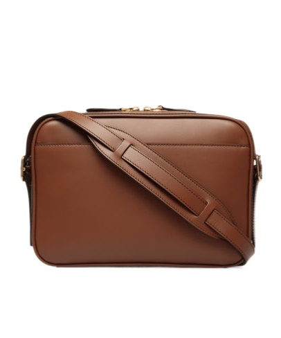 Bally Beckett Crossbody Bag In Brown Leather