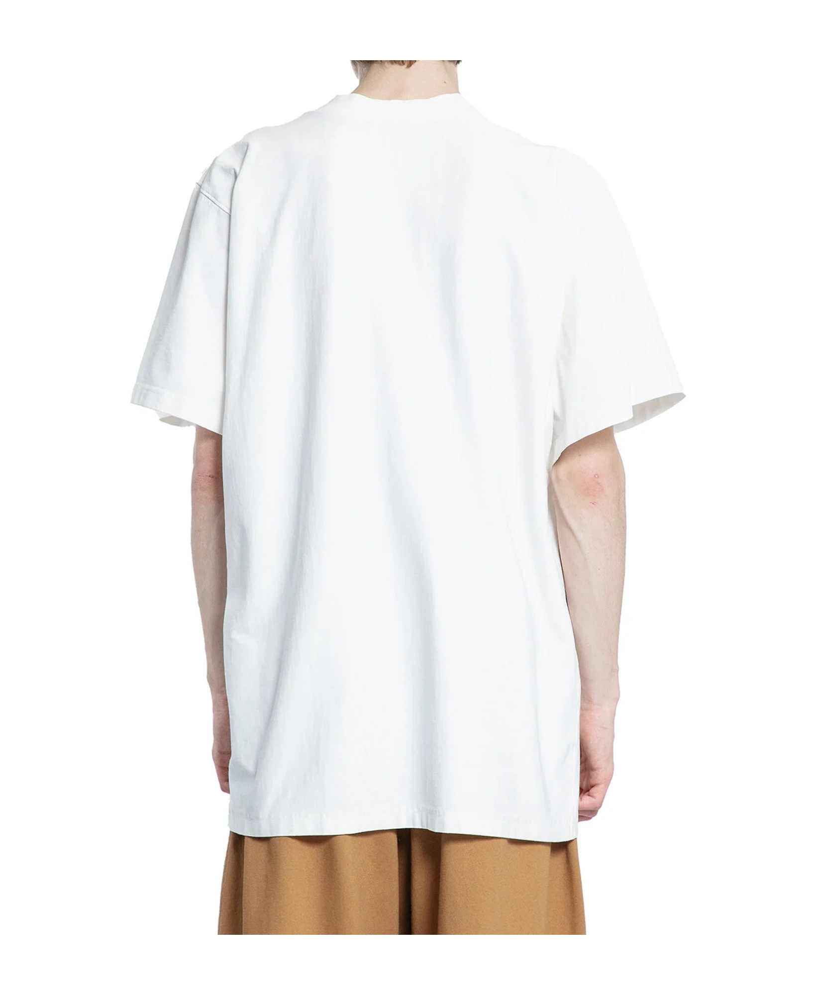 Hed Mayner Cotton T-shirt In White