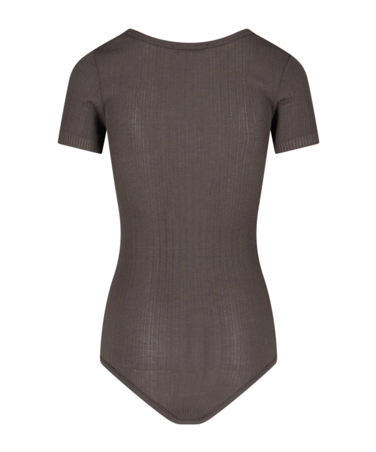 Lemaire Short-sleeved Jumpsuit In Black