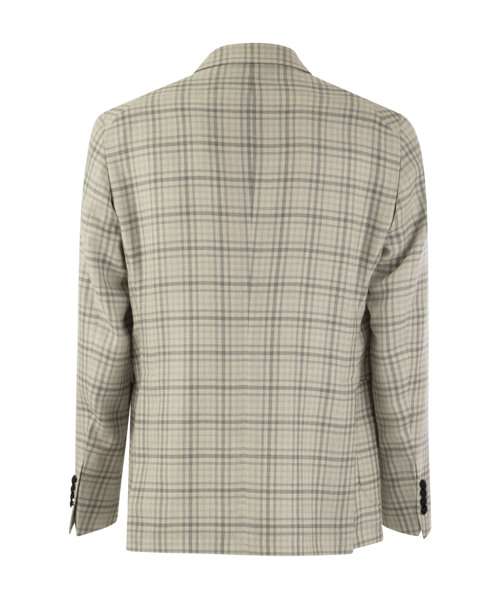 TAGLIATORE TAGLIATORE SINGLE-BREASTED CHECKED JACKET