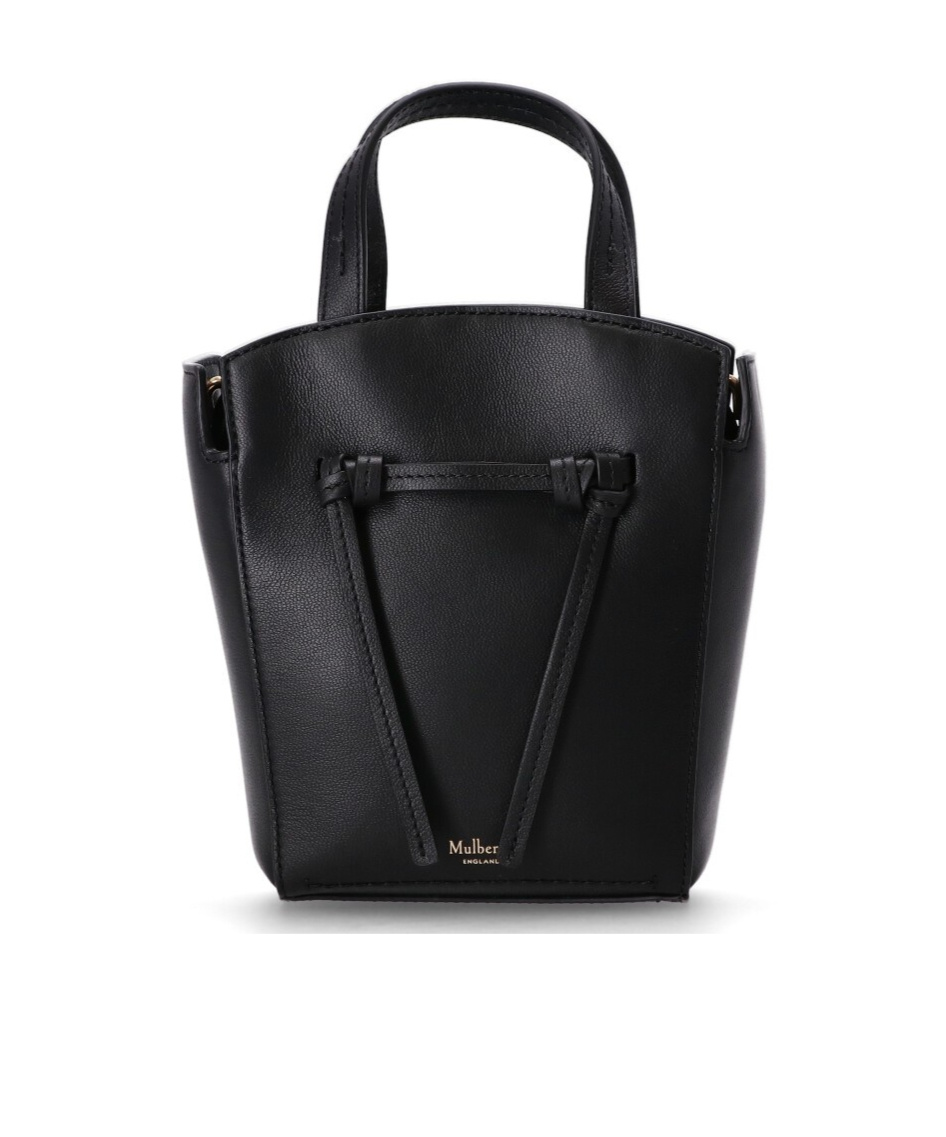 Mulberry Clovelly Mini Tote Bag In Black