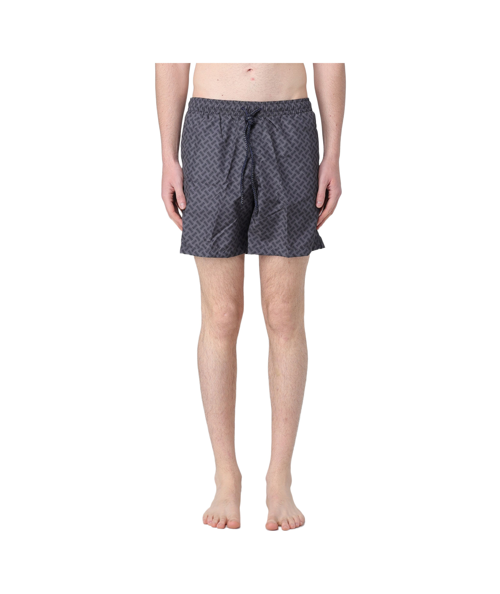 Drumohr Elastic Waist Swim Trunks
