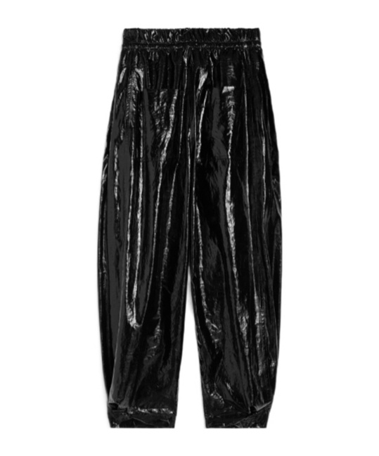 Jil Sander Linen Trousers In Black