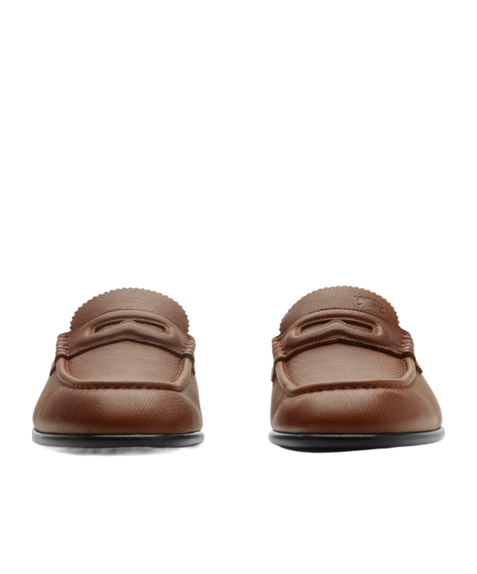 Burberry Pearl Loafers In Brown