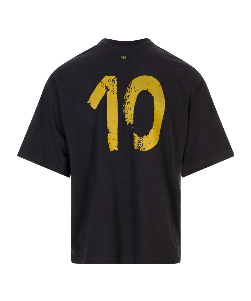 Barrow Logo Printed Crew Neck T-shirt In Black