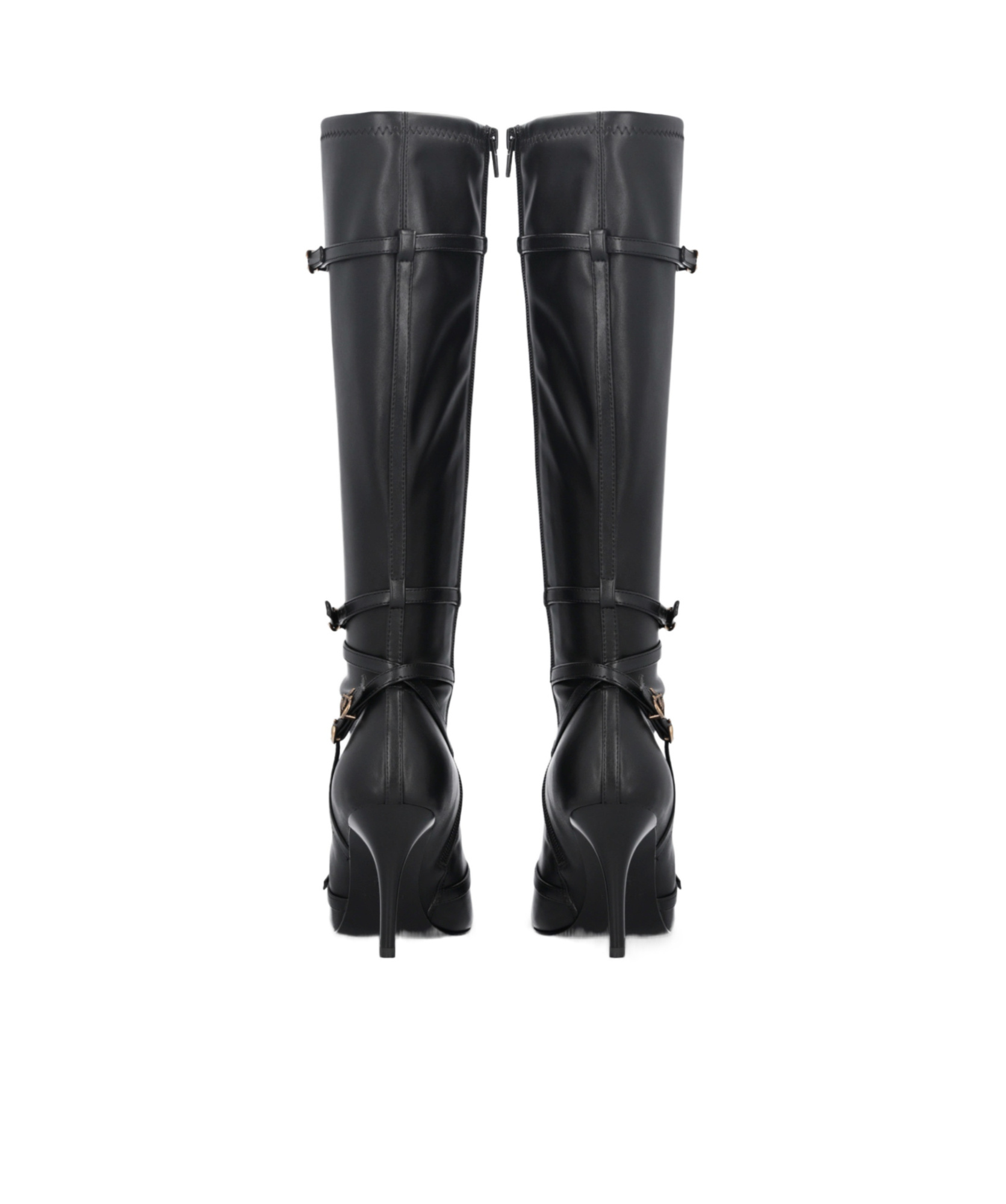 Pinko Pointed Boots In Black