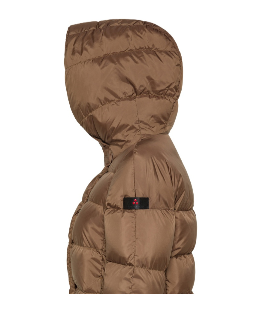 Peuterey Superlight Down Jacket Made From Recycled Fabric In Brown