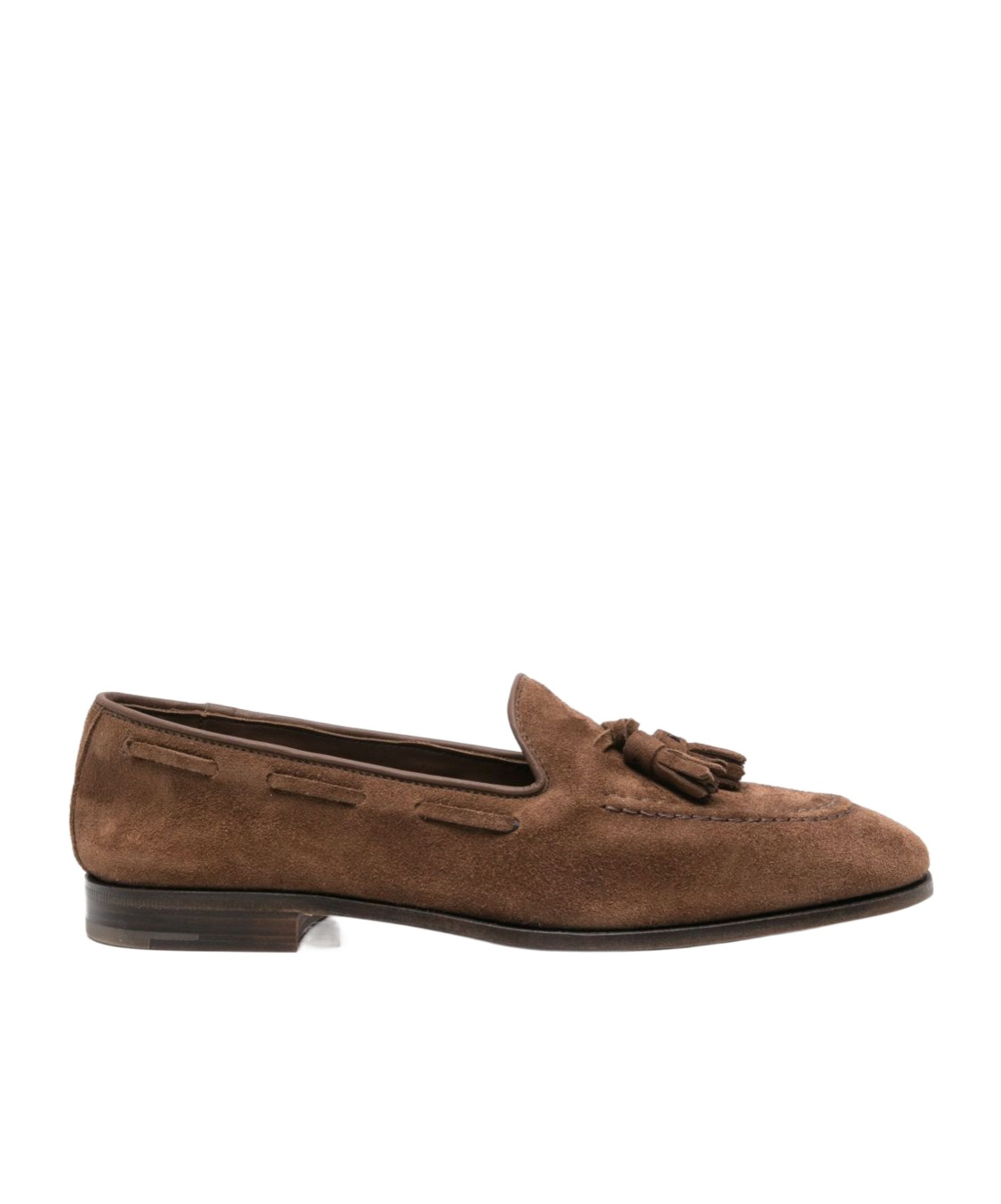 Church's Maidstone Suede Loafers In Maroon