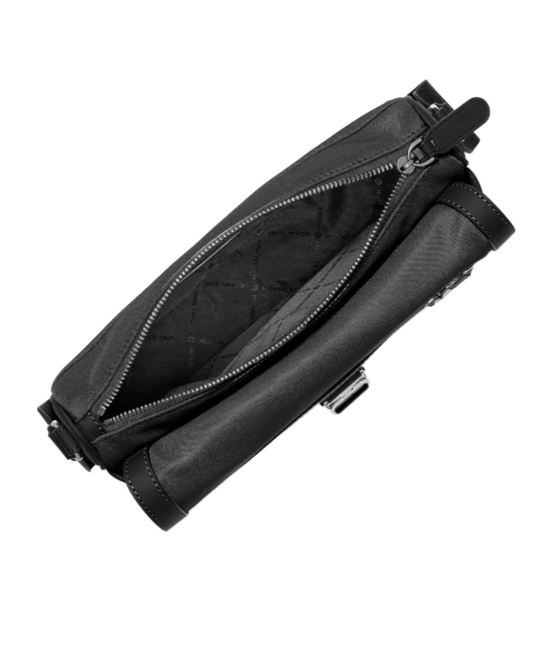 Michael Kors Eli Messenger Bag In Black