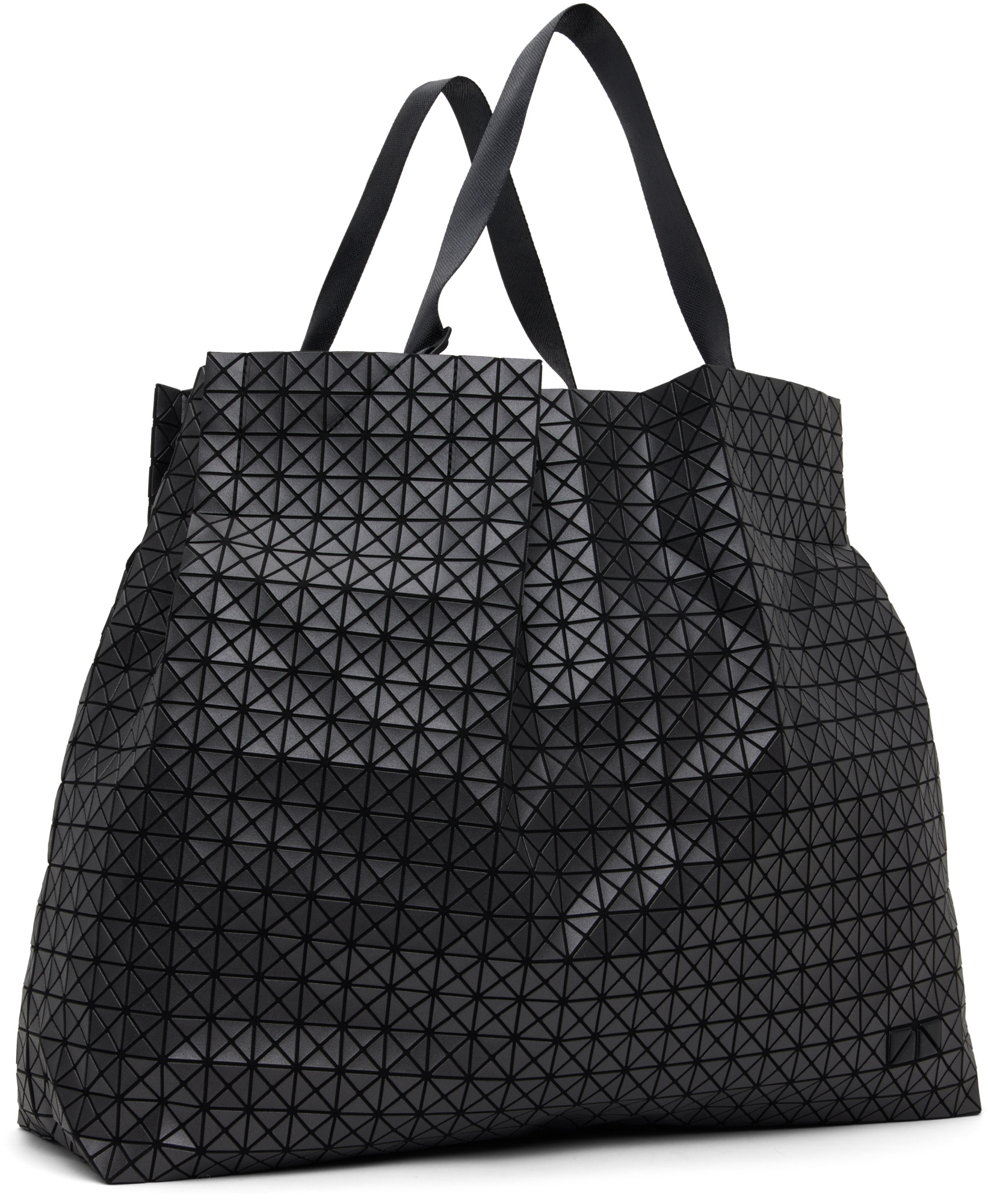 Bao Bao Issey Miyake Gunmetal Cart Tote In Black