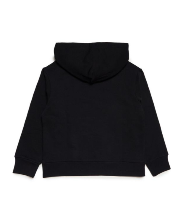 N°21 Logo-print Cotton Hoodie In Black