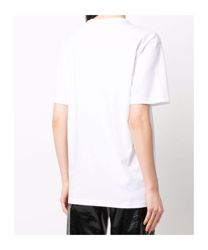 Alexander Mcqueen Nature-print Cotton T-shirt In White