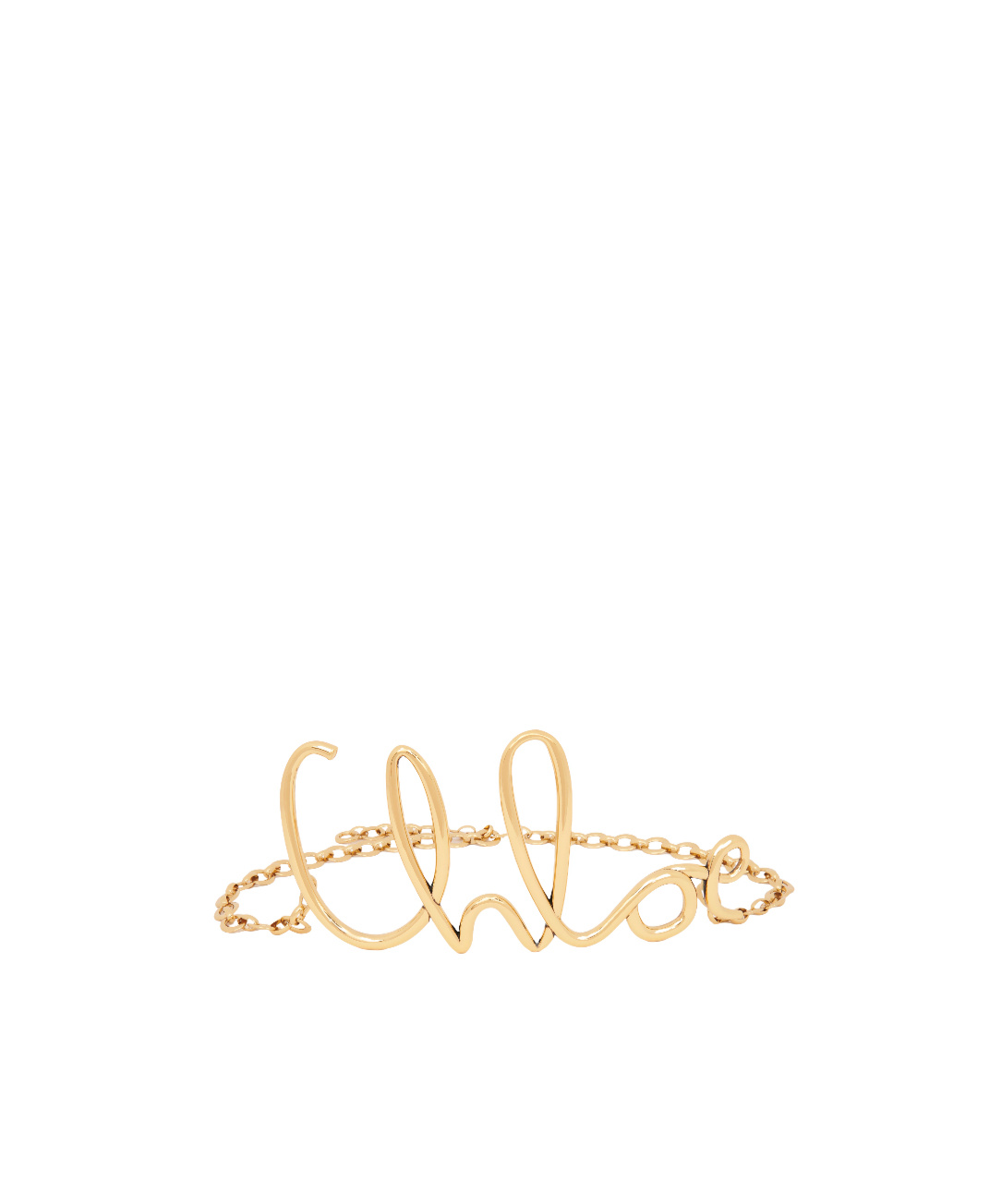 Chloé Small Iconic Signature Belt In Nude
