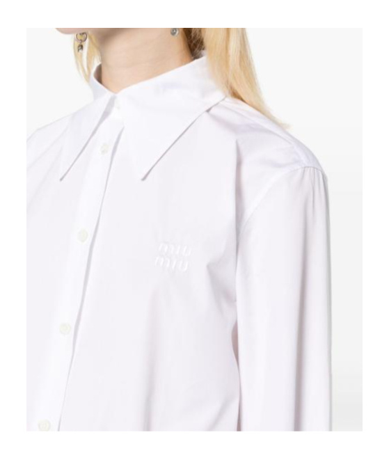 MIU MIU POPLIN SHIRT
