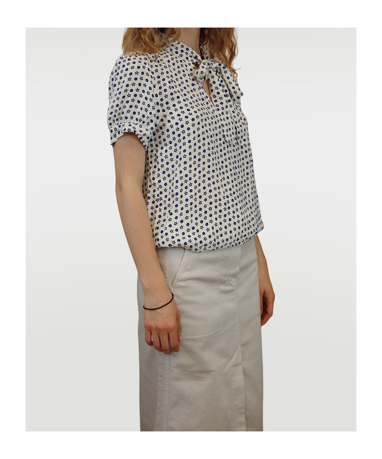 Iblues Printed Pattern Blouse In Multi
