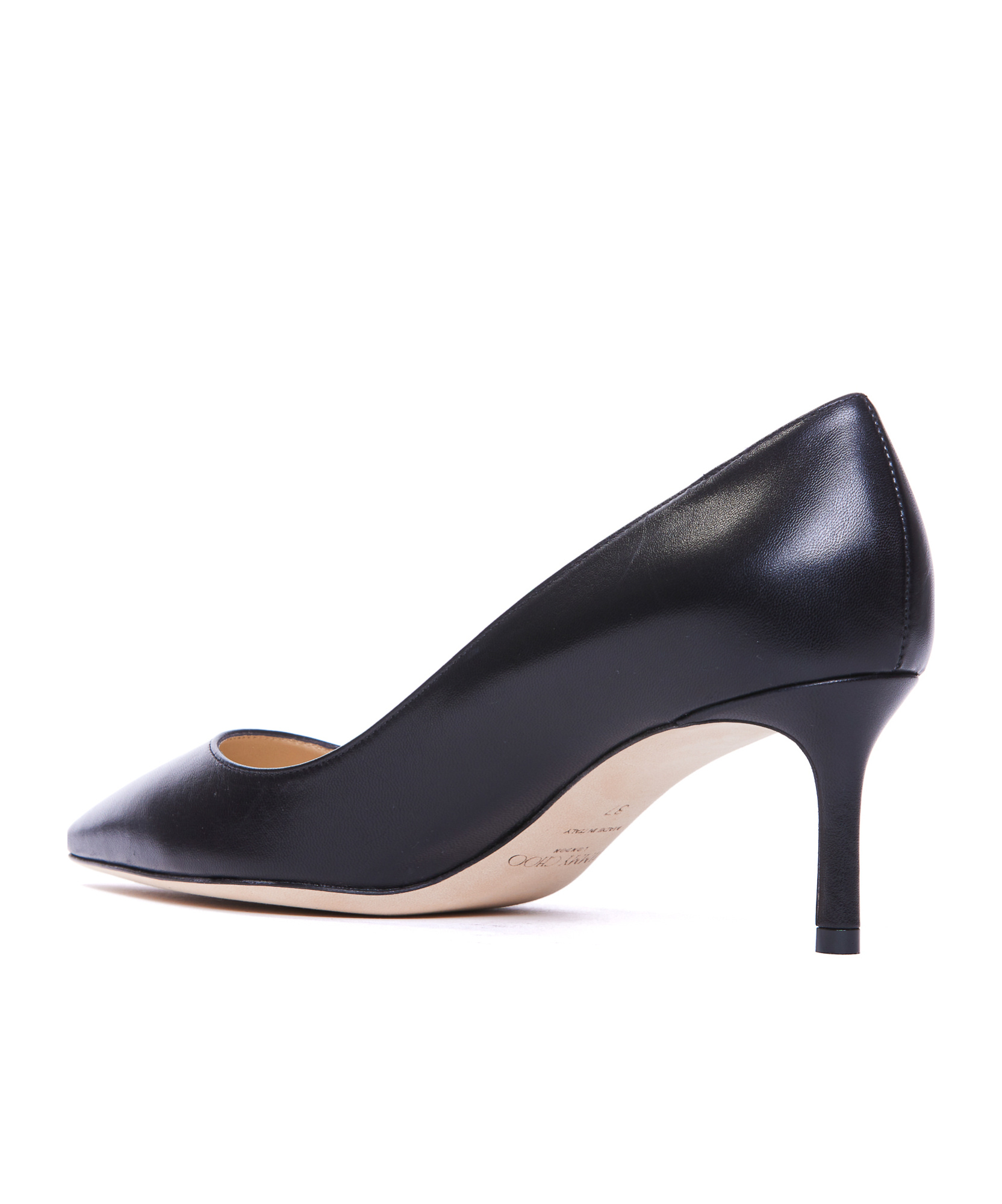 Shop Jimmy Choo Pointed High Heels In Black