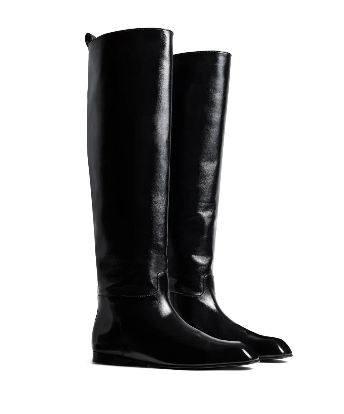 Khaite Colt Knee High Boots In Black