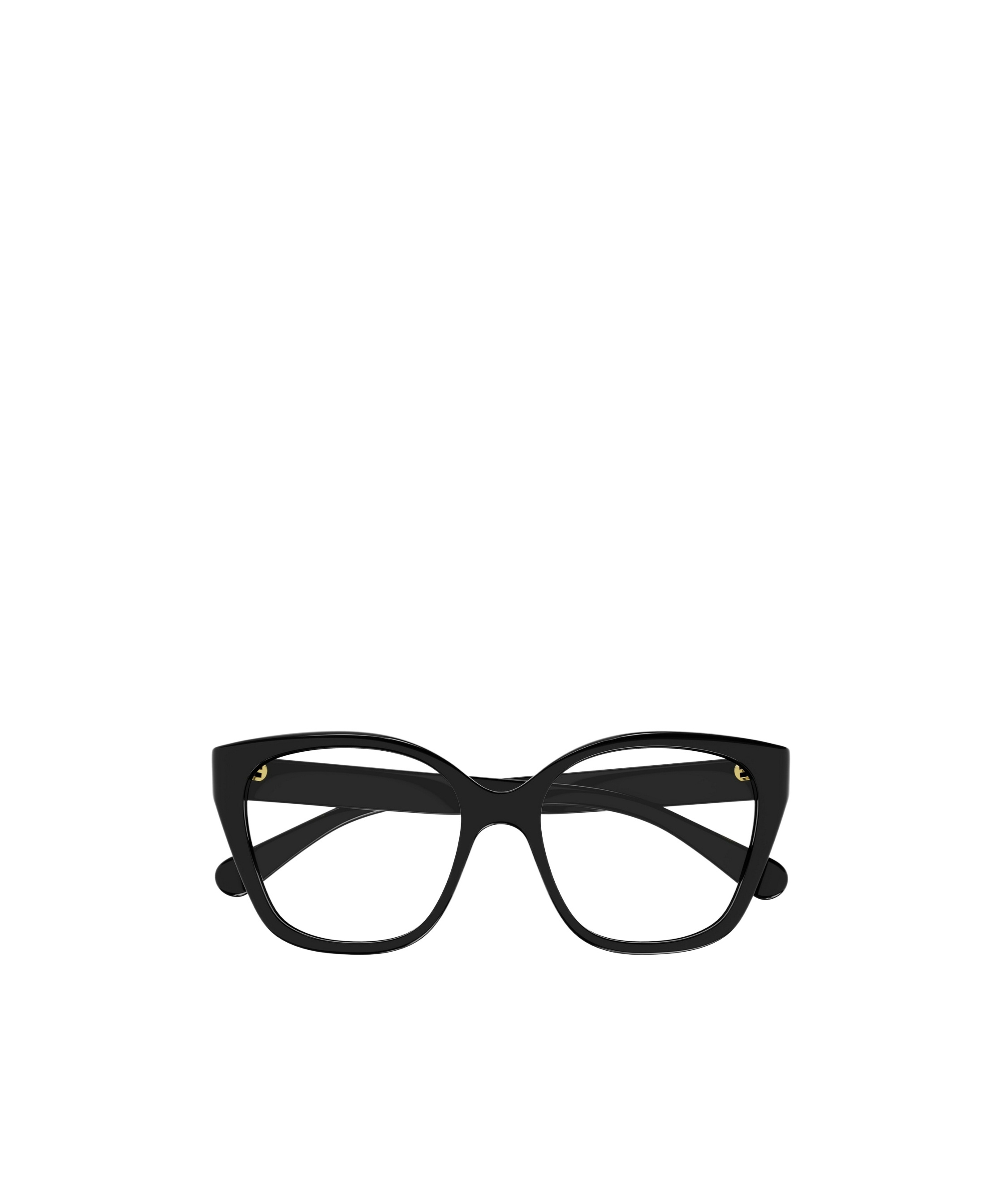 Chloé Logo-embossed Square-frame Glasses In Black