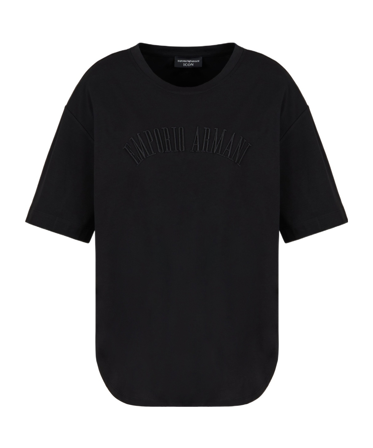 EMPORIO ARMANI LOGO-EMBROIDERED T-SHIRT