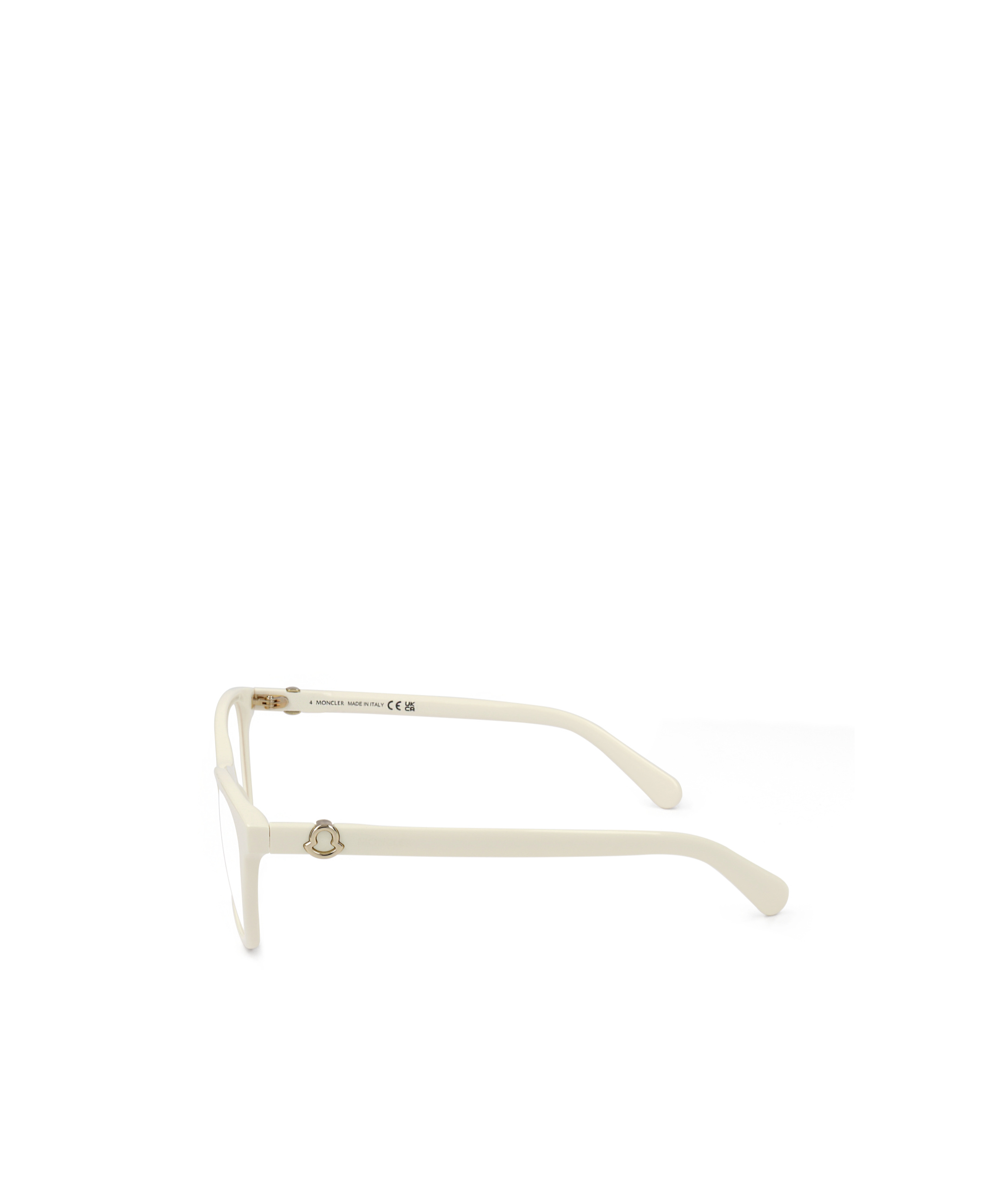 Moncler Eyewear Rectangle Frame Glasses In White