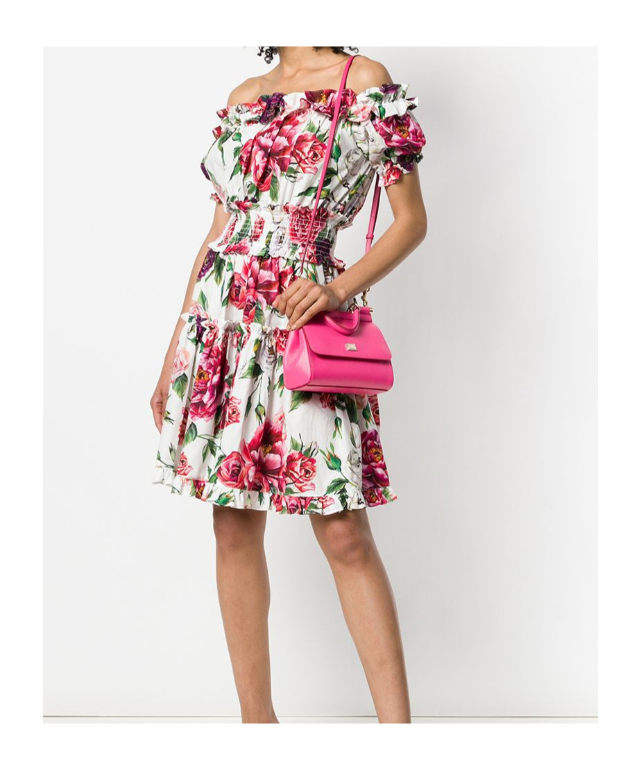 Dolce & Gabbana Sicily Tote In Pink