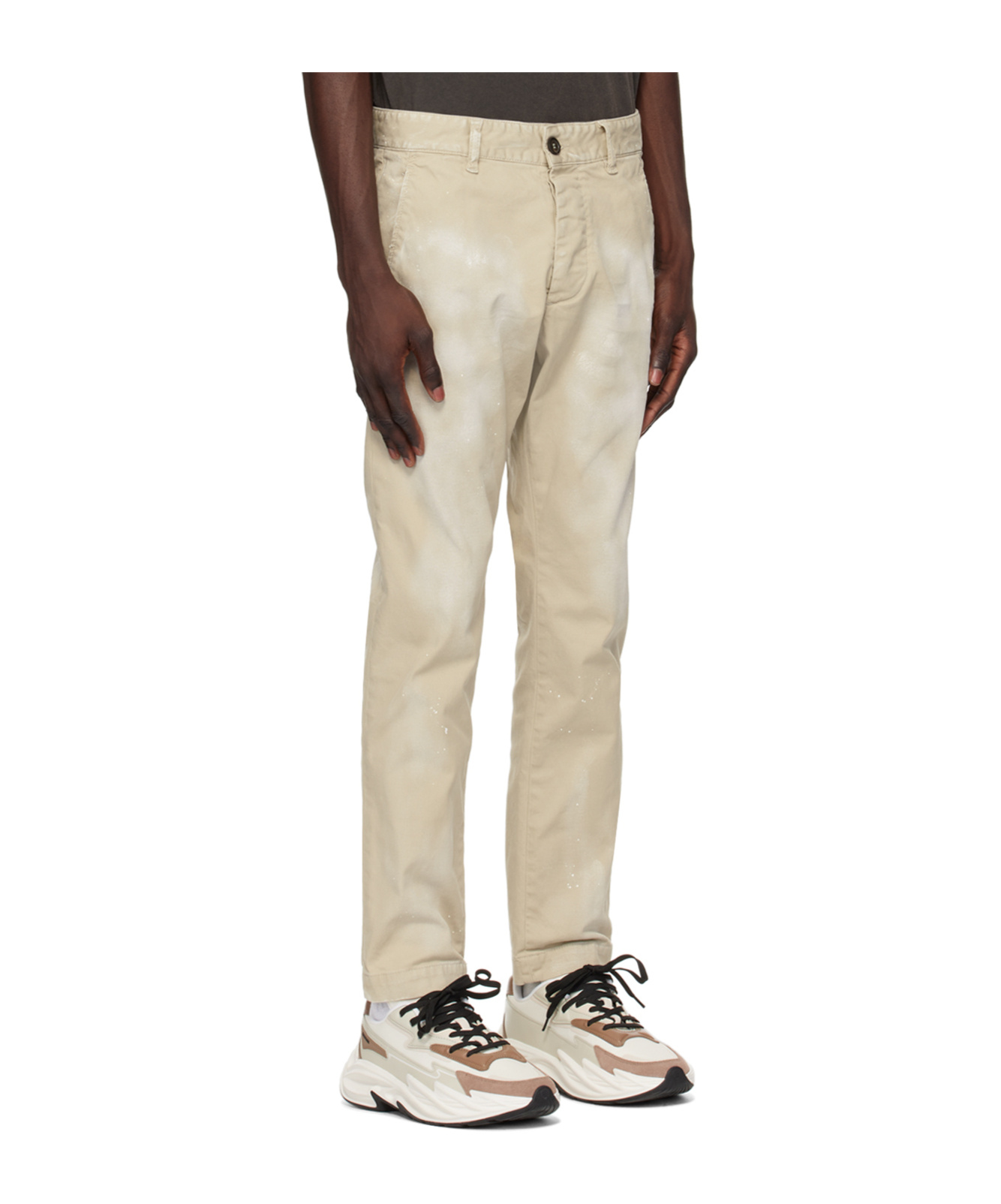 Dsquared2 Beige Cool Guy Jeans In Nude