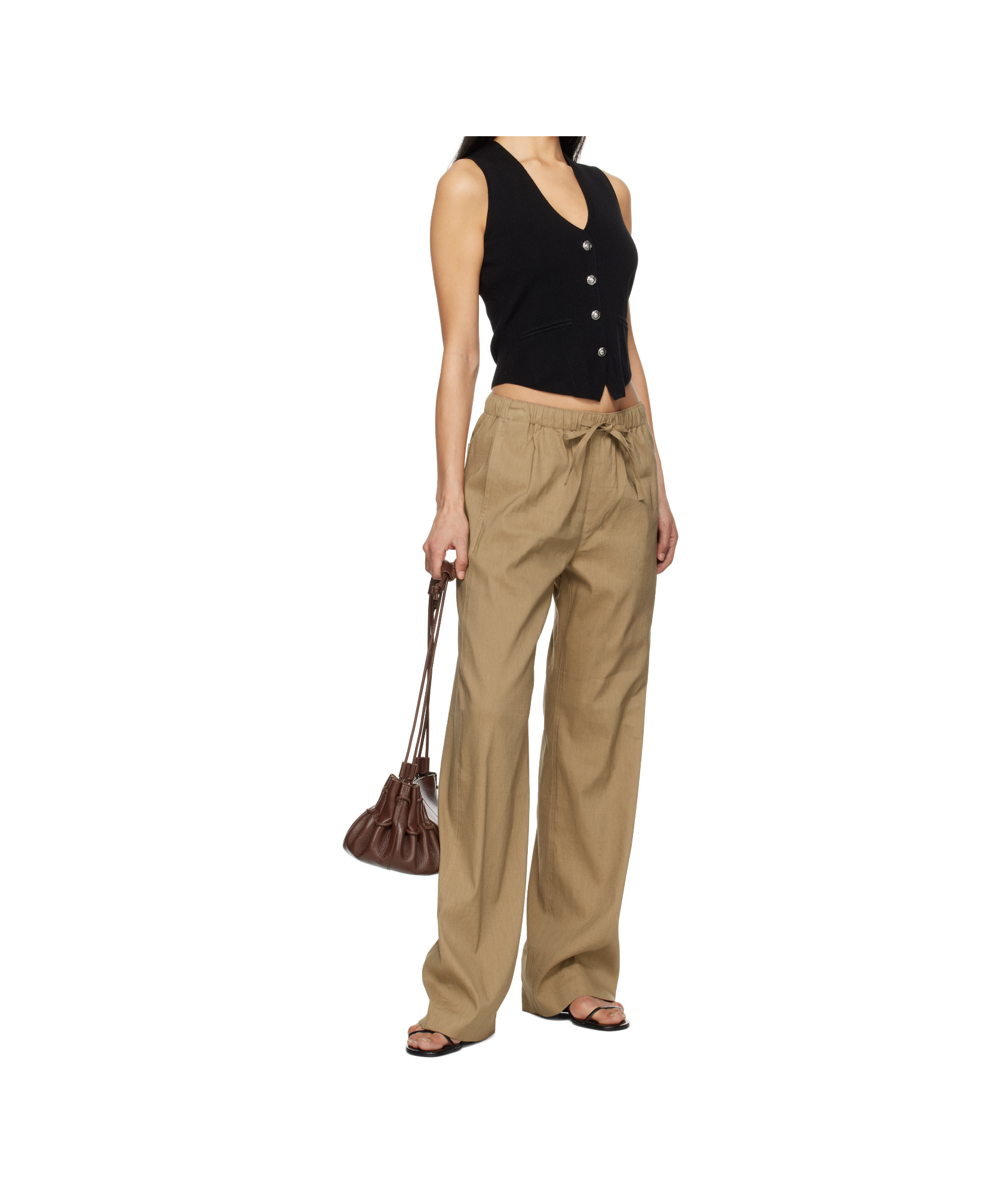 Rag & Bone Elastic Waist Casual Pants